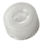 Show details for 9 mm Short thread MS cap transparent, one component closure Picture of 9 mm Short thread MS cap transparent, one component closure