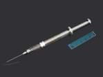 Bild von Syringe; 2.5 ml; gas tight; removable needle; 30 mm needle length
