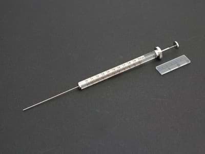 Picture of Syringe 10F-LC; 10 µl; fixed needle; 22G;51 mm needle length;lc
