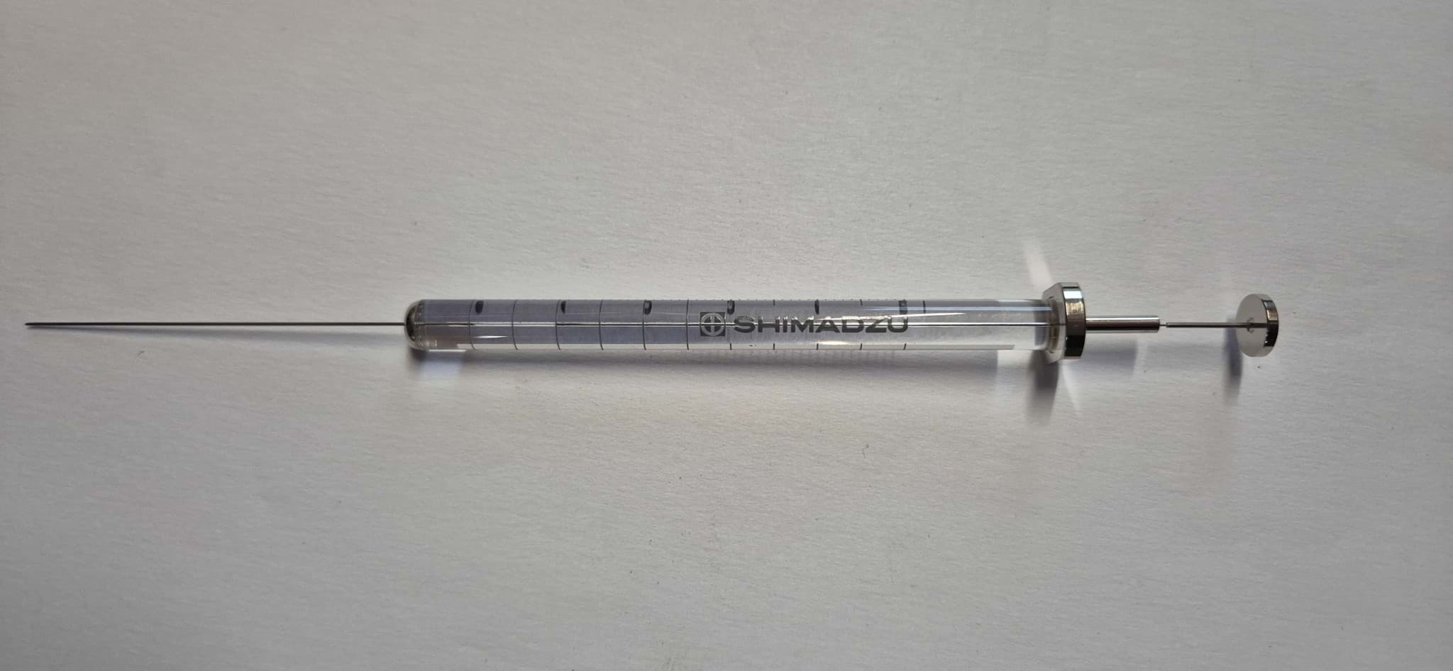 Immagine di Syringe; 250µl;gas tight;fixed needle;23G;42mm needle length;cone tip;PTFE plunger