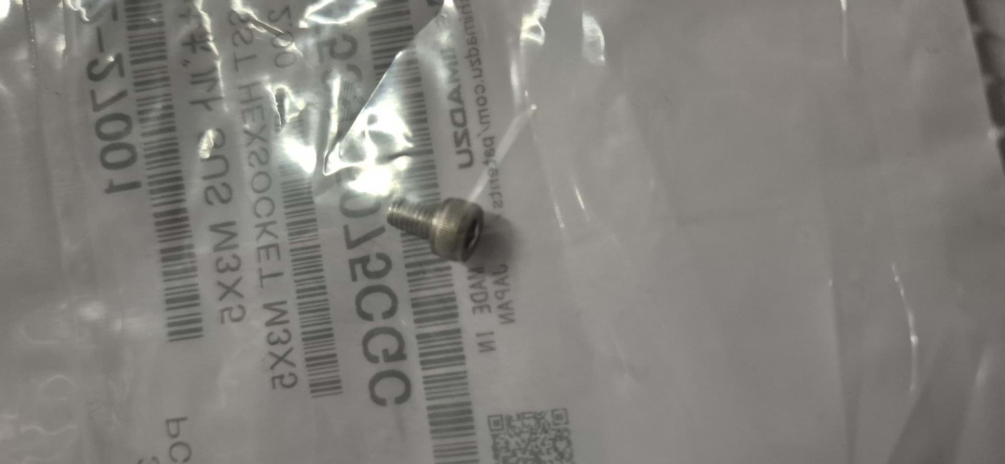 Bild von BOLT,STST HEXSOCKET M3X5