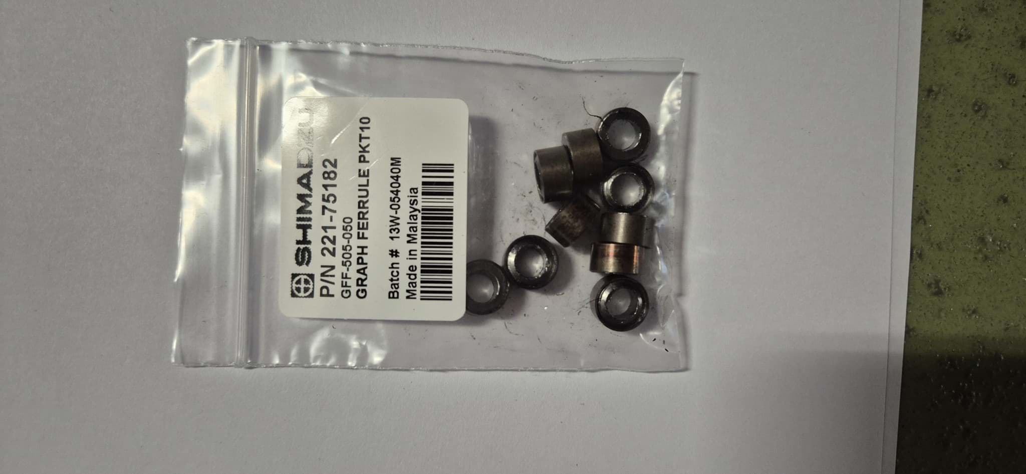 Image de GFF-505-050 GRAPH FERRULE PKT10